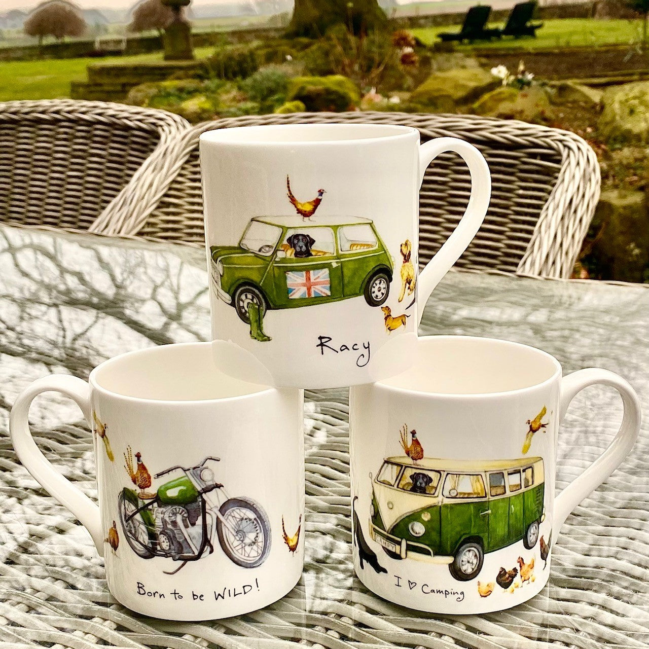 Fine Bone China Mugs