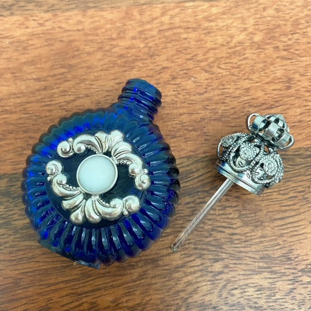 Vintage Czech Glass Perfume Bottle