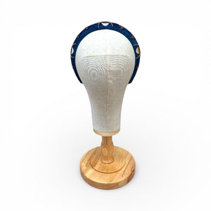 The Royal Blue & Gold Bee Headband