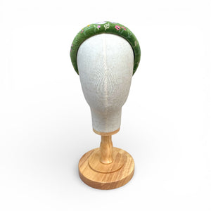 The Apple Green with Butterflies Headband