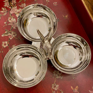 NEW The Rabbit & Carrot 3 Nibbles Dish