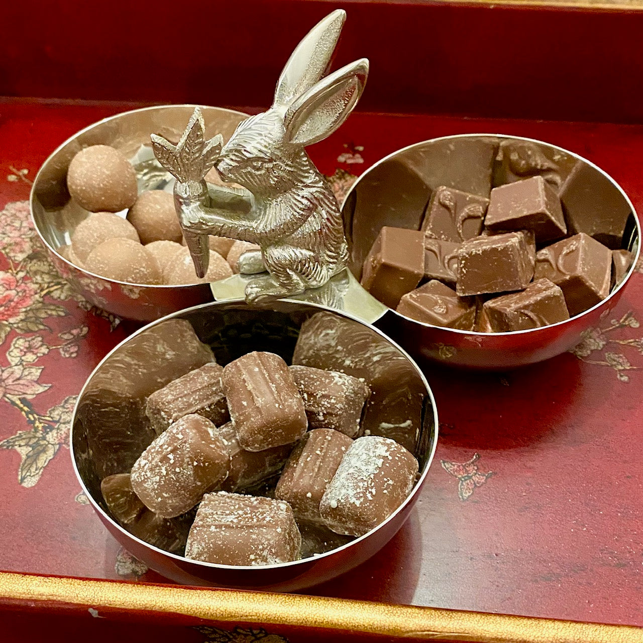 NEW The Rabbit & Carrot 3 Nibbles Dish