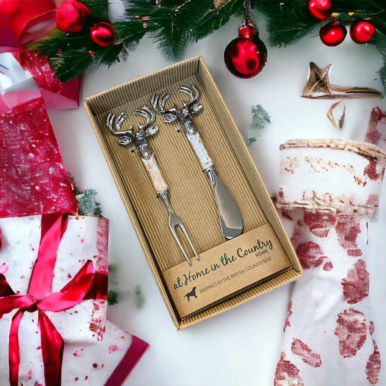 Stag Cheese and Pate Set