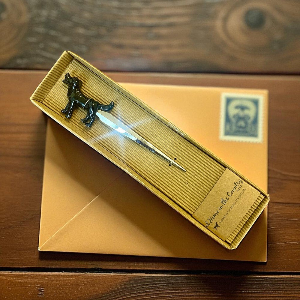 Black Labrador Letter Opener