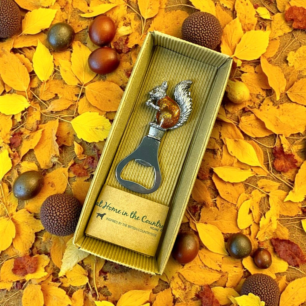 Enamel Squirrel Bottle Opener