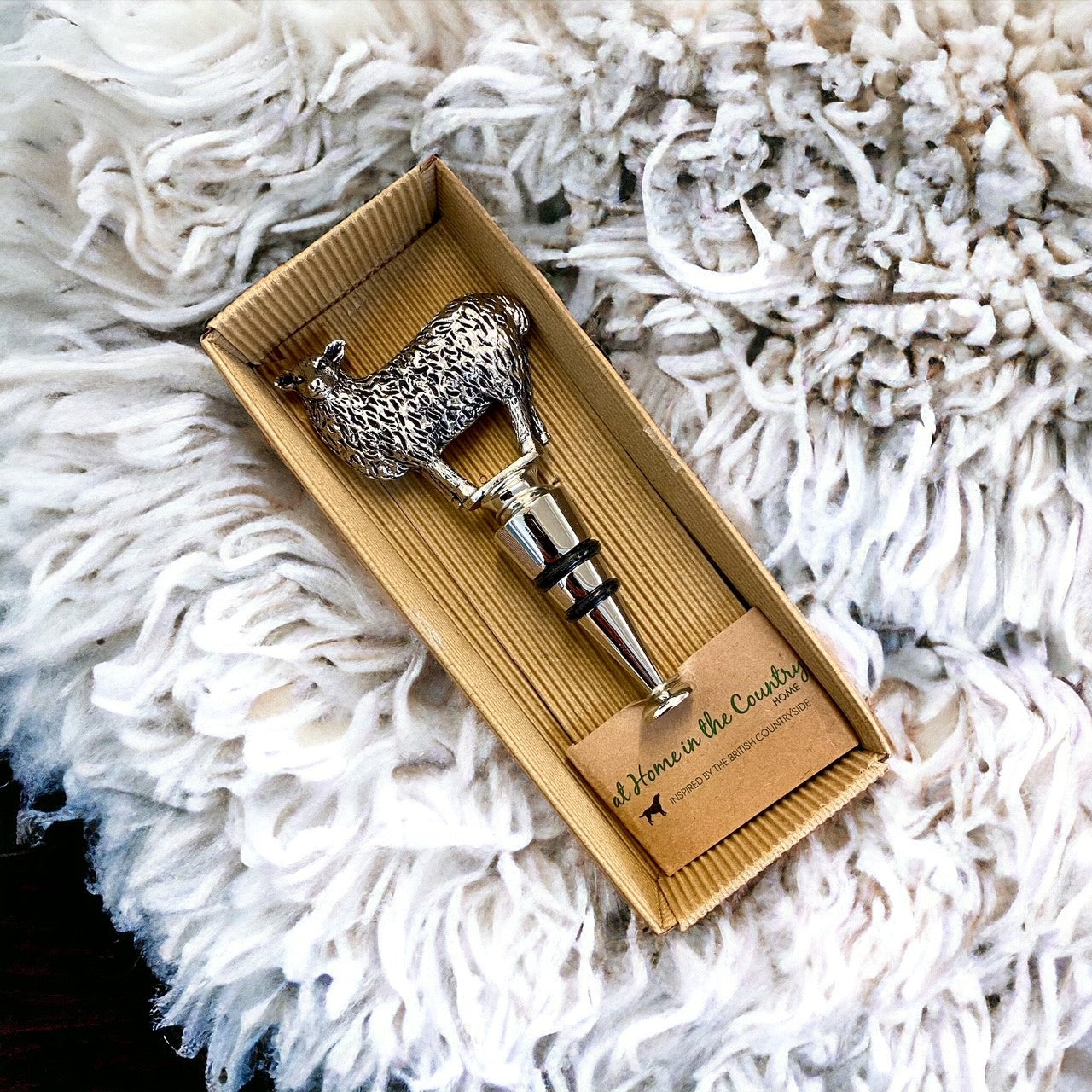 The Sheep Bottle Stopper