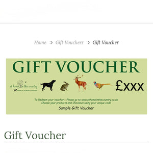 The At Home in the Country Gift Voucher