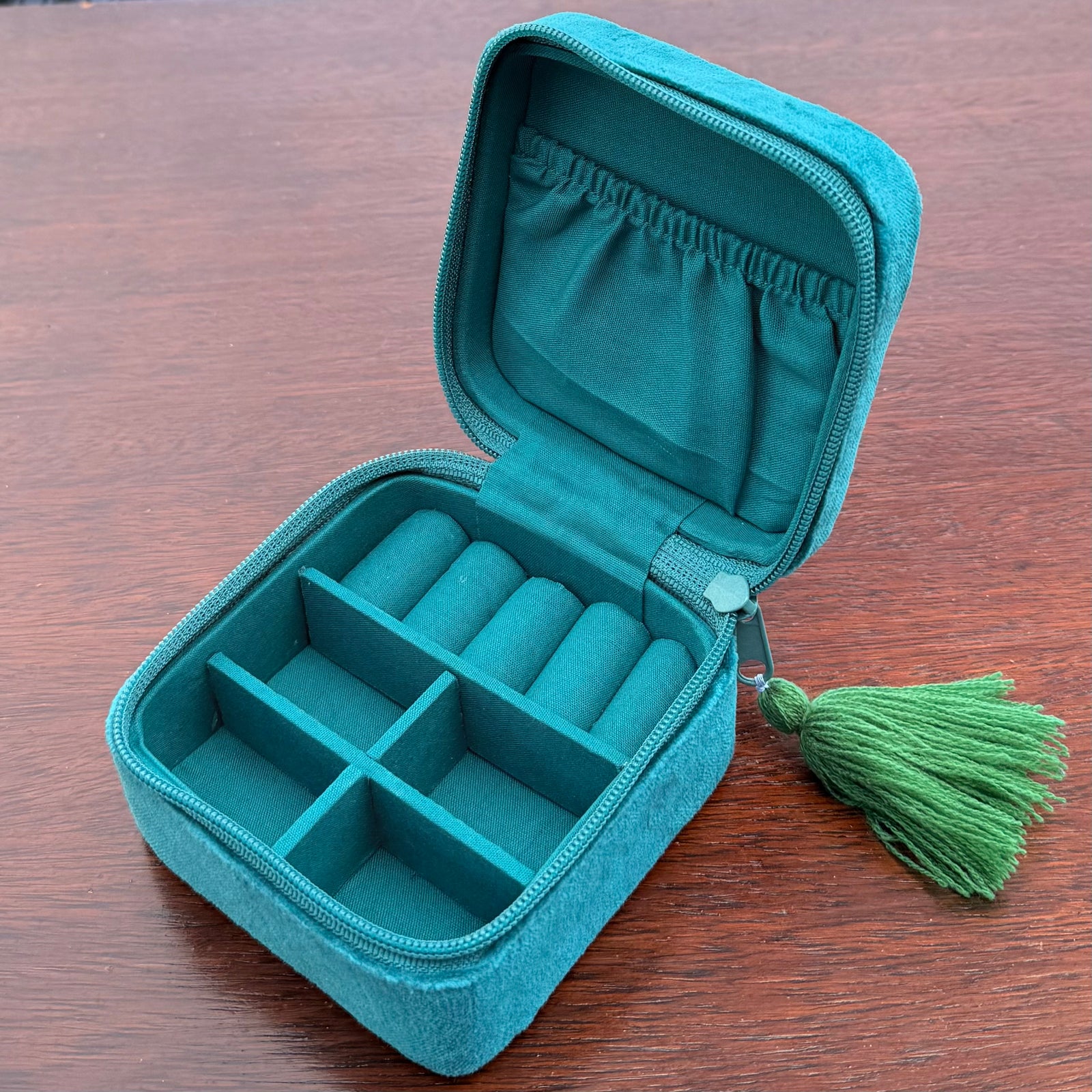 NEW The Blue Bird on Teal Jewellery Box