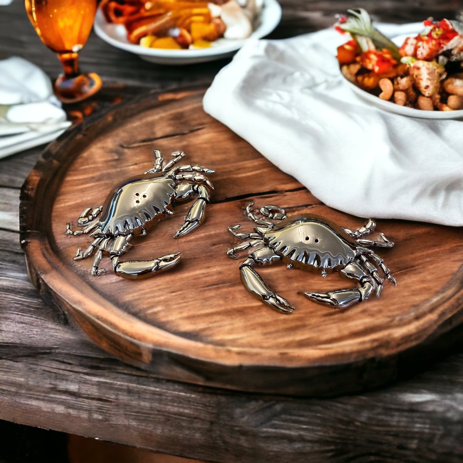 Crab Salt and Pepper Set
