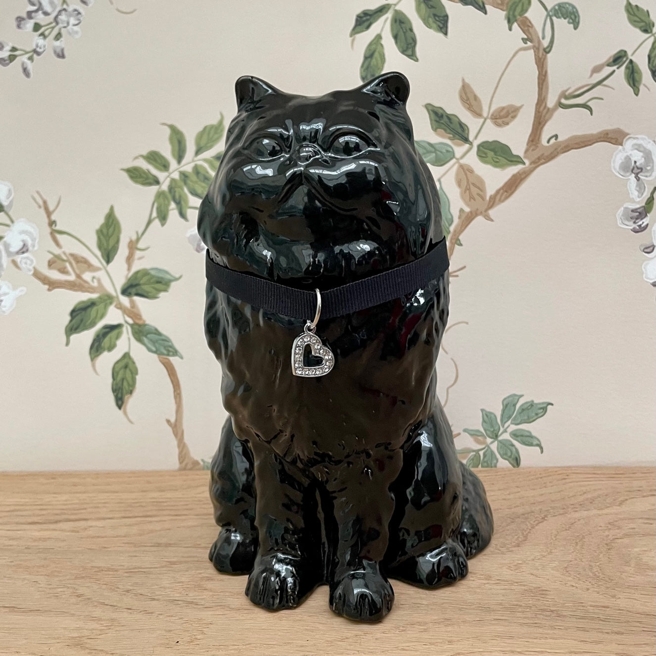 Black Persian Cat Money Box