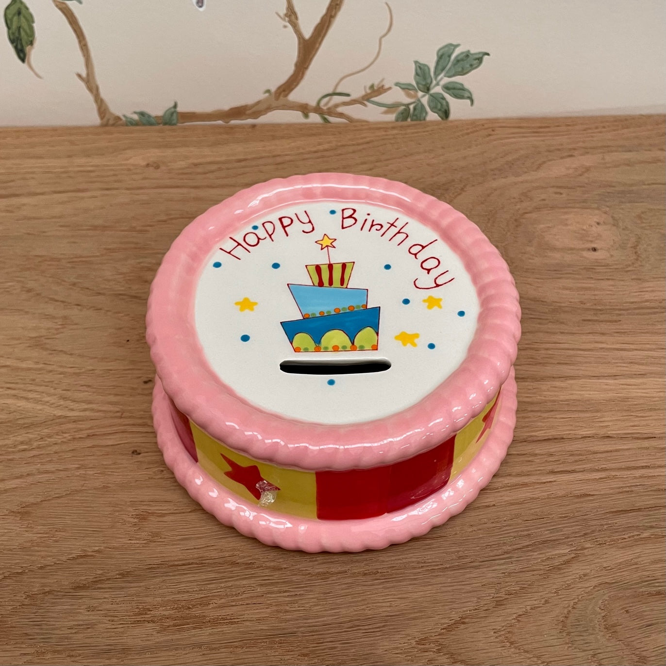 Birthday Cake Money Box
