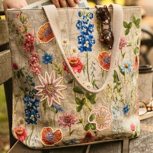 The Delphinium, Poppies & Corn Flowers Large Bag