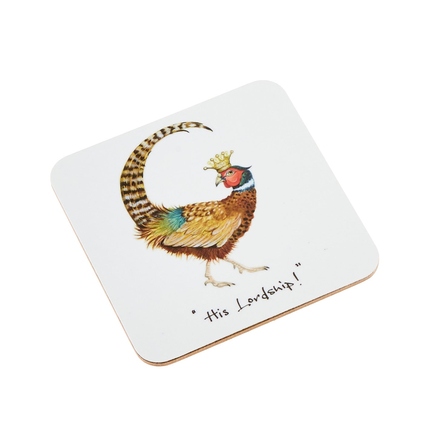 His Lordship Pheasant Coaster