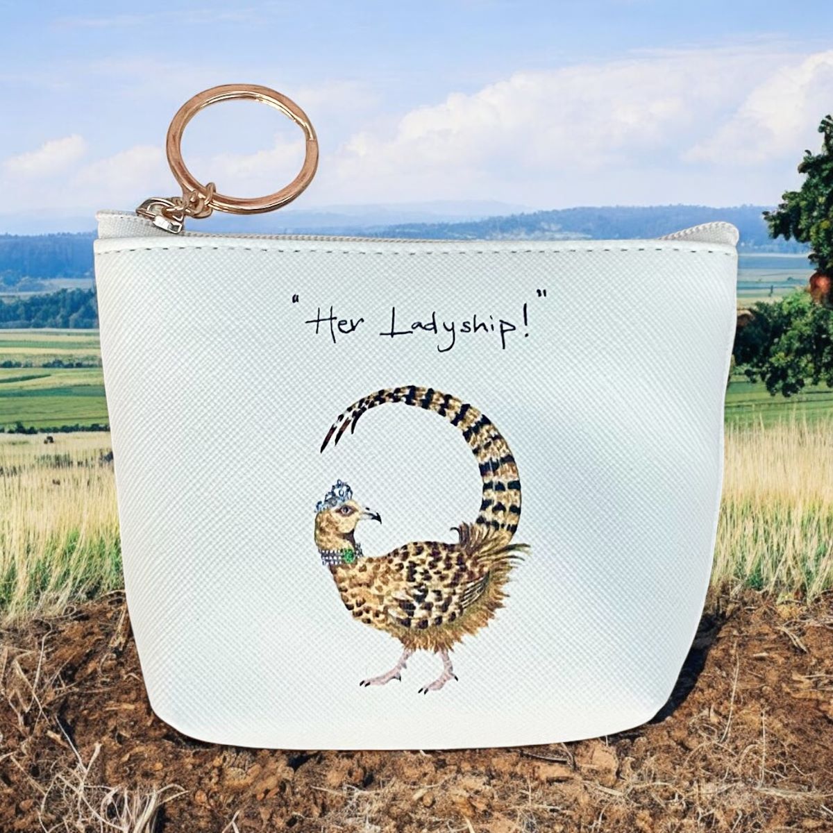 "Her Ladyship" Pheasant Coin Purse