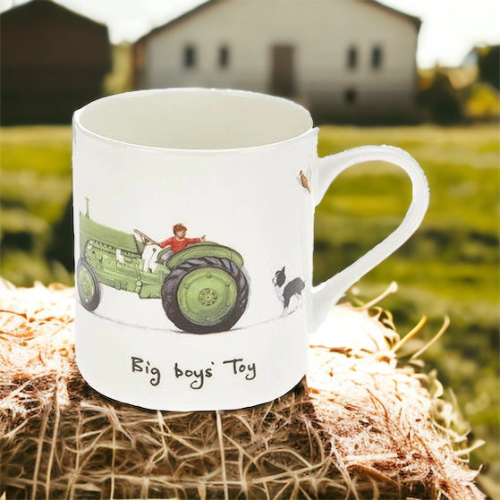 Big Boys' Toy Fine Bone China Mug