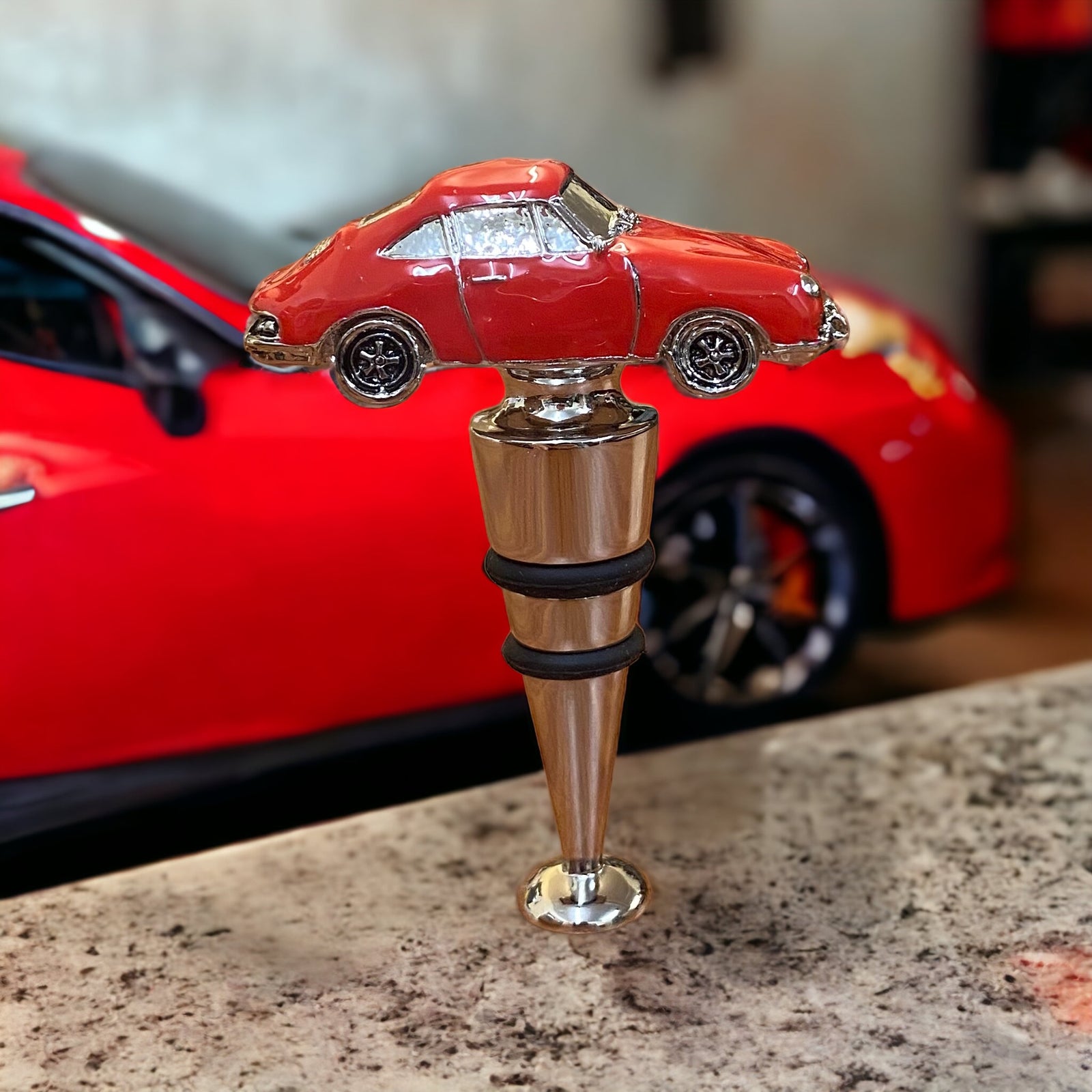 Classic Sports Car Bottle Stopper