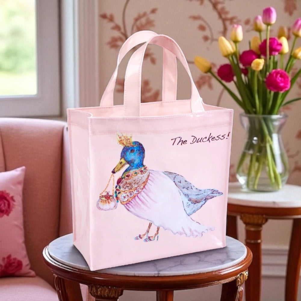 "The Duckess" Medium Tote Bag