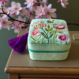 The Mint Green Jewellery Box
