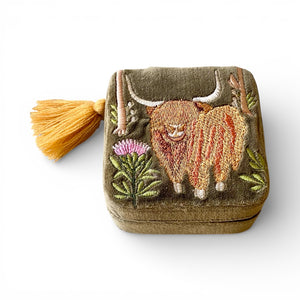 The Highland Cow Jewellery Box