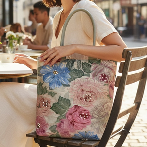 The Peonies & Roses Large Bag