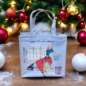 Shop Till You Quack! Medium Tote Bag