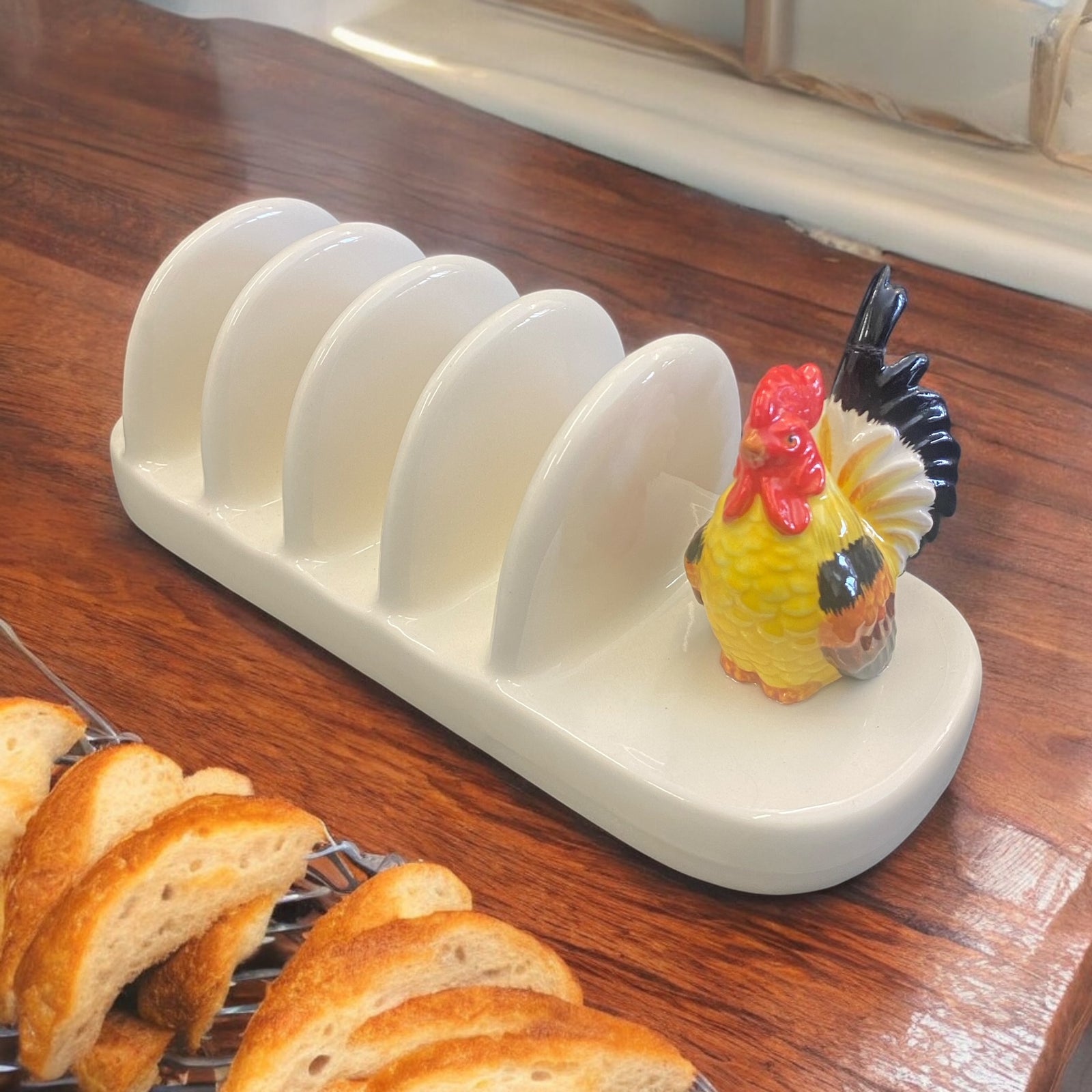 Cockerel Toast Rack