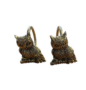 Pair of Owl Napkin Rings