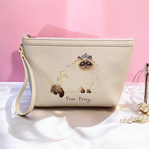 Cat 'Posh Pussy' Make Up Bag