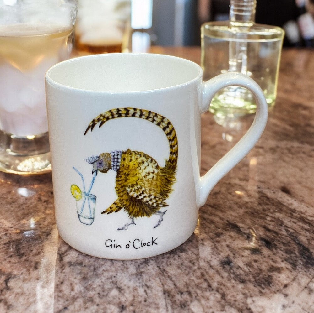 Gin O'clock Fine Bone China Mug
