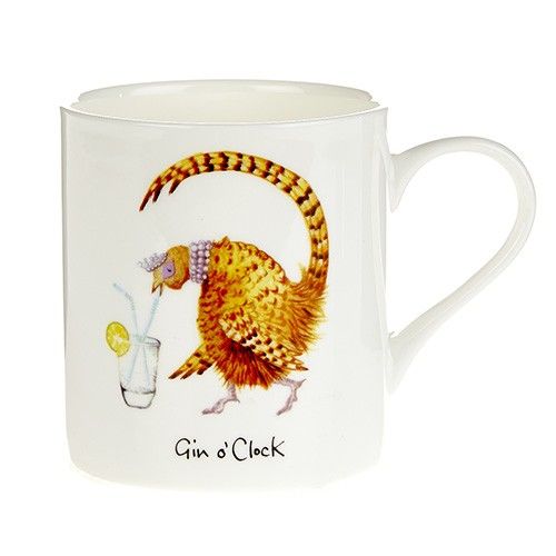 Gin O'clock Fine Bone China Mug