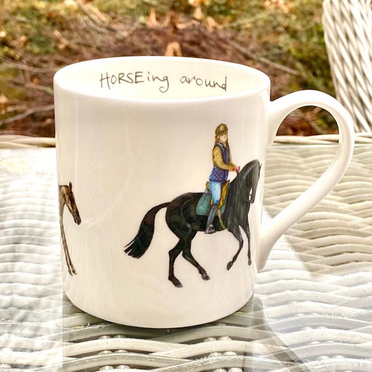 "Horseing Around" Mug