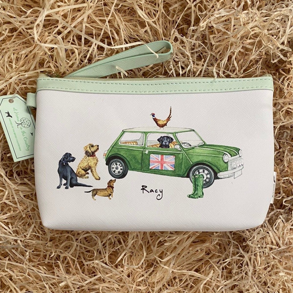 Mini with Pheasants Make Up Bag