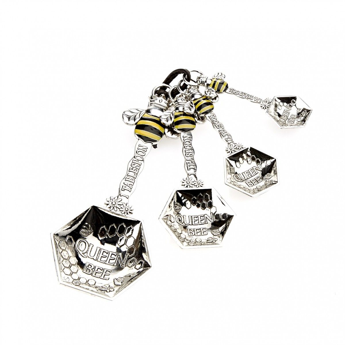 Queen Bee Set of 4 Measuring Spoons