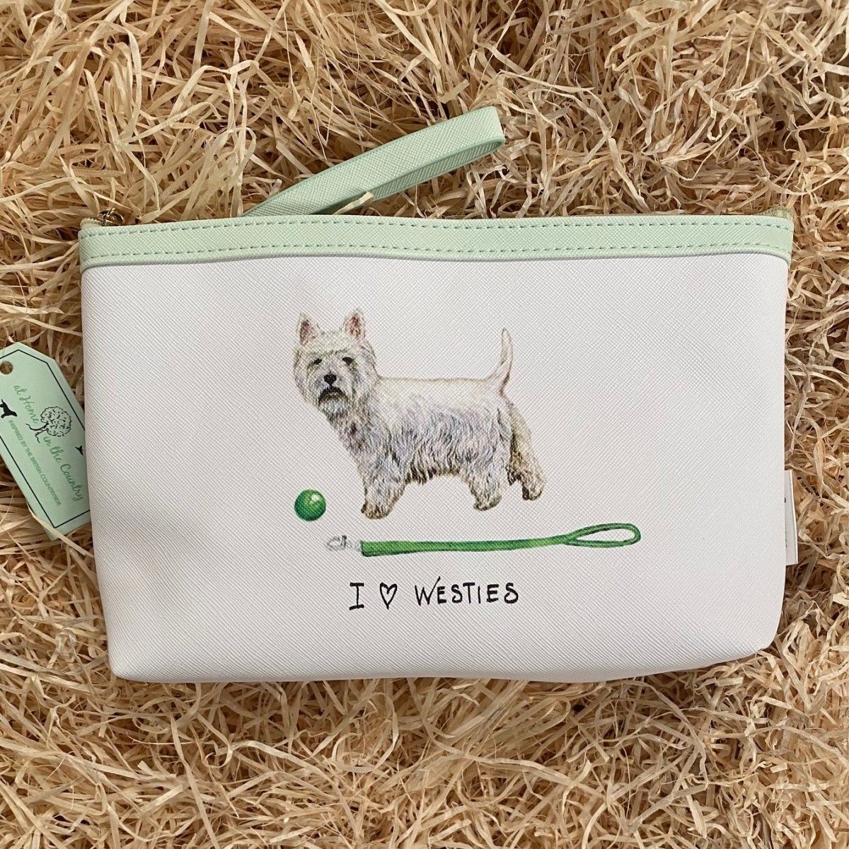 I (Heart) Westies Make Up Bag