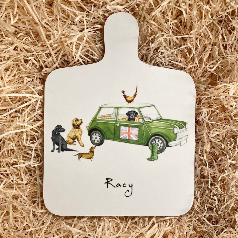 Mini "Racy" Mini Chopping Board