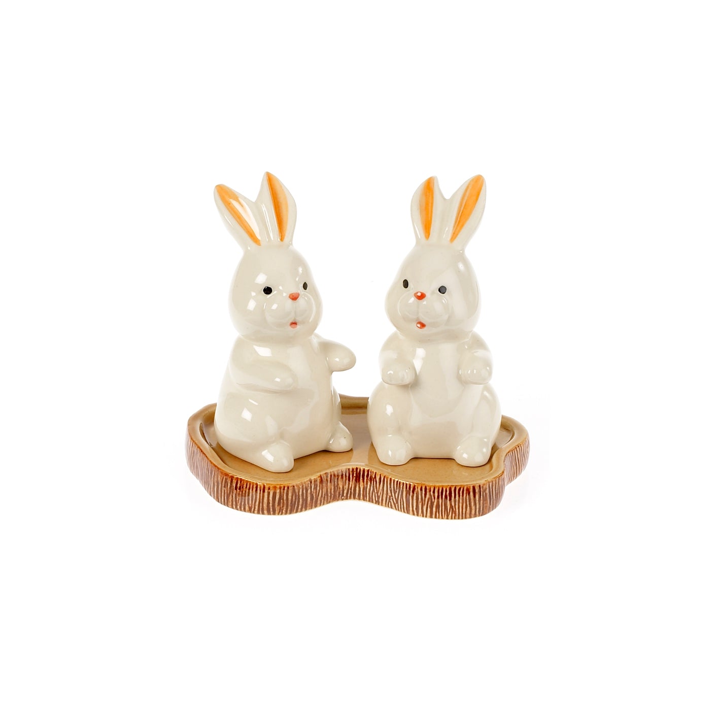 Weiße Kaninchen Salz und Pfeffer