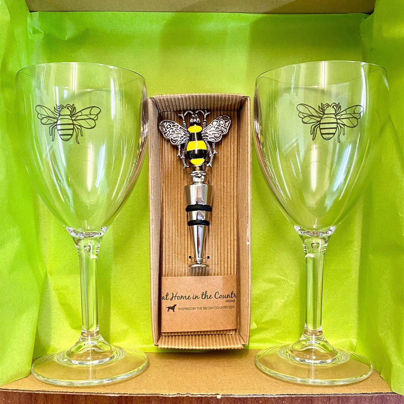 The "Bee Wine Gift Box"