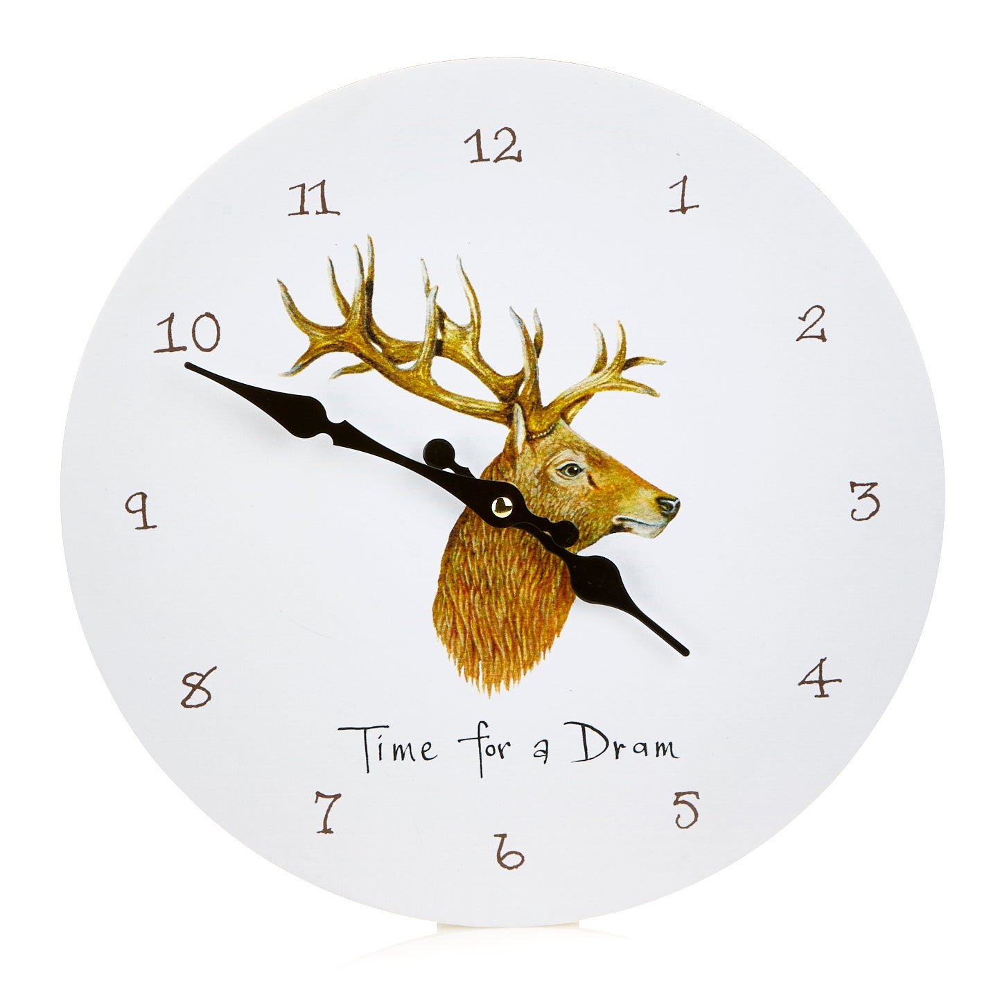 Time for A Dram Wall Clock