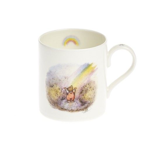 Regenbogen-Tasse aus feinem Knochenporzellan