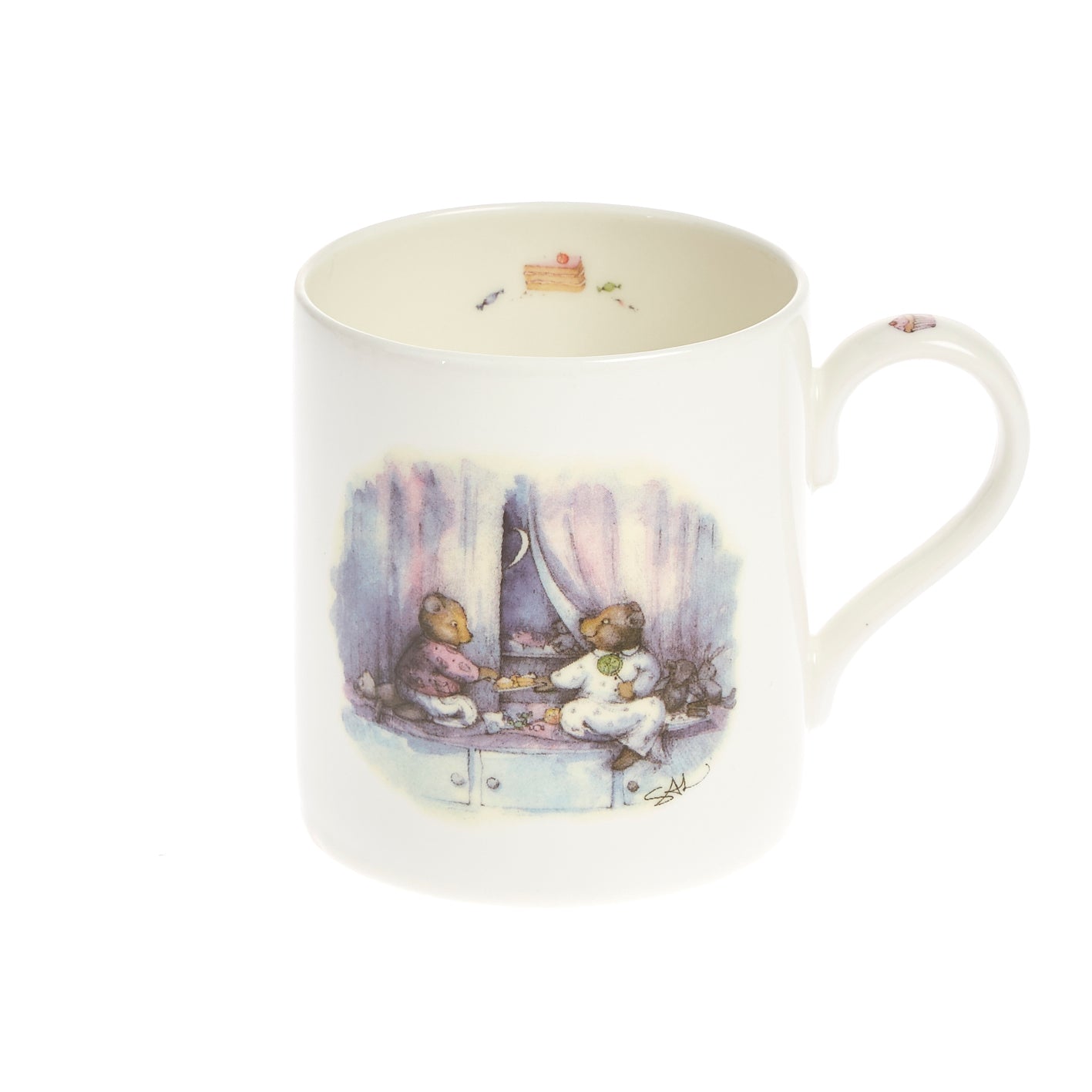 Midnight Feast Tasse aus feinem Knochenporzellan