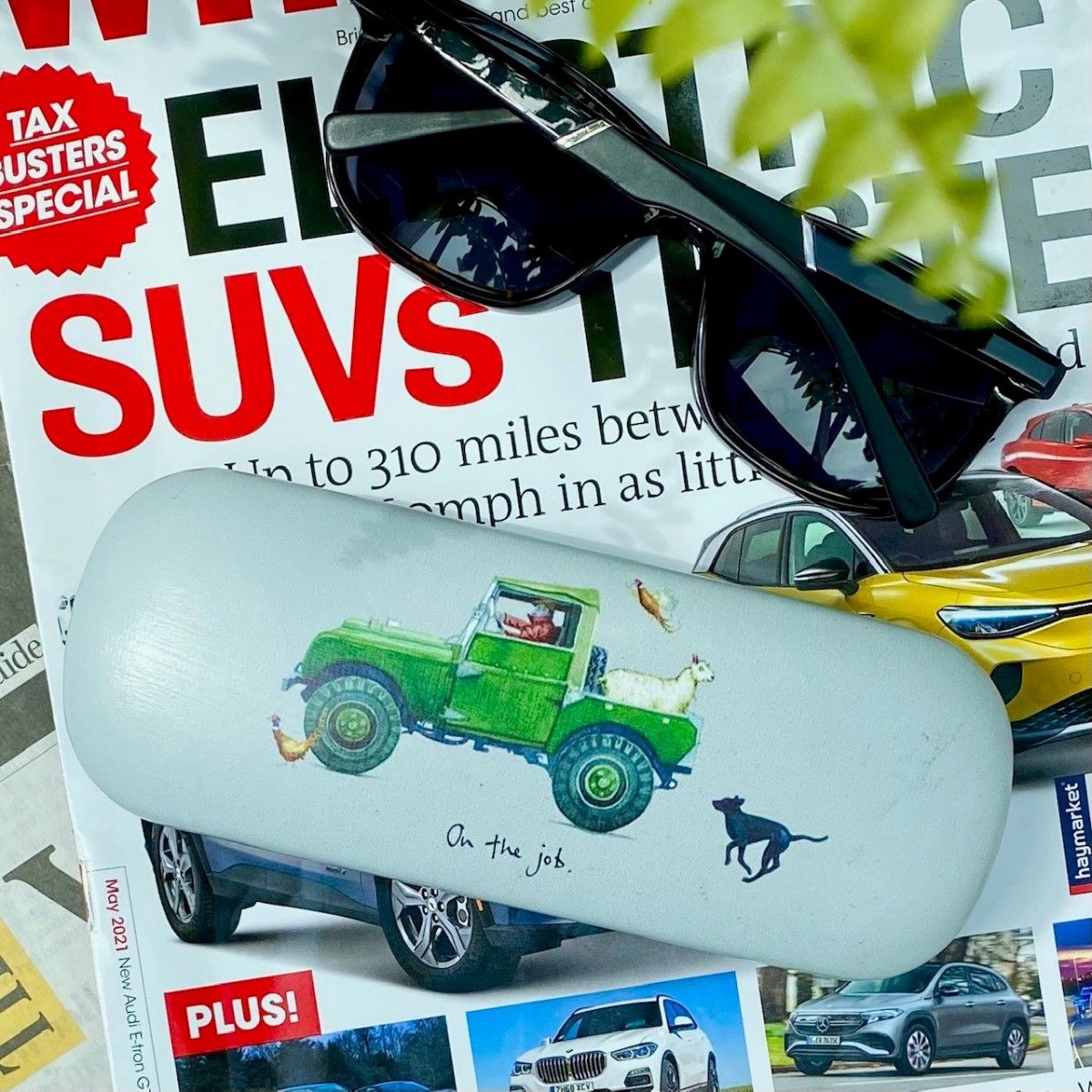 On the Job Glasses Case