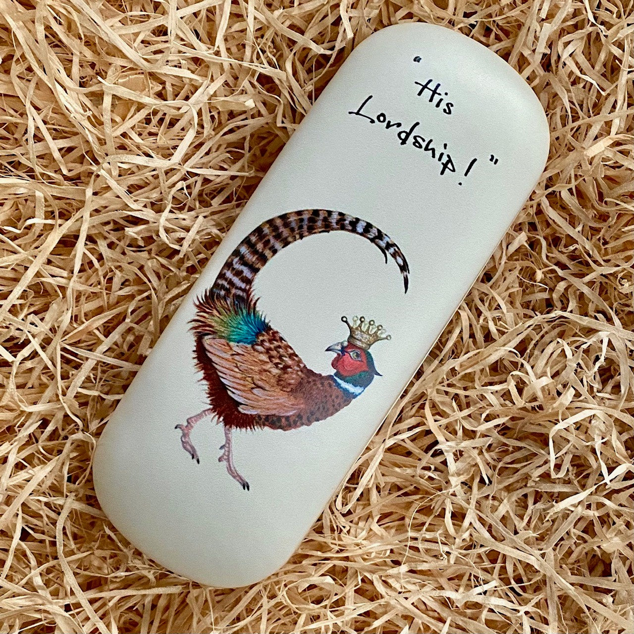 His Lordship! (Pheasant) Glasses Case