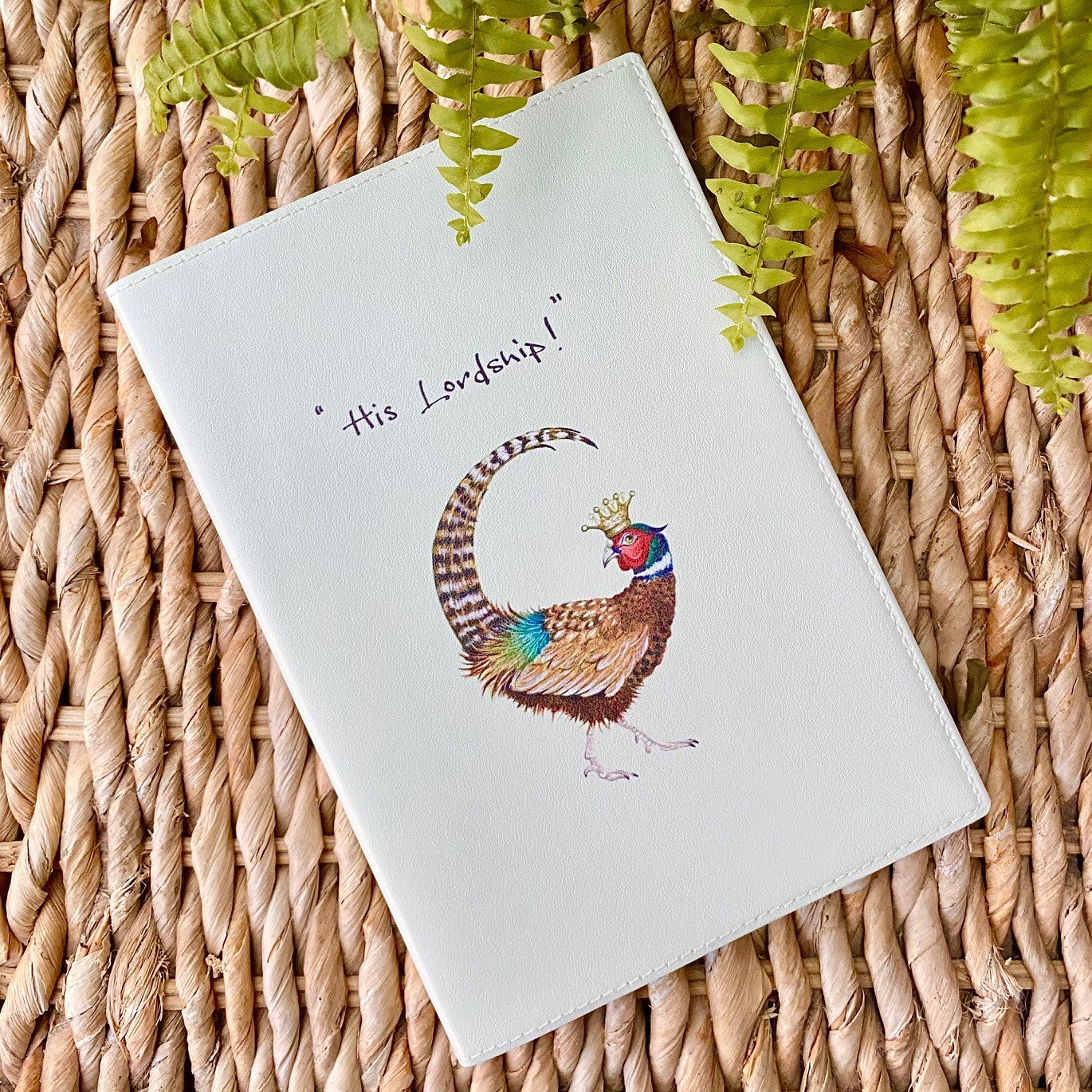 His Lordship Pheasant A5 Notebook