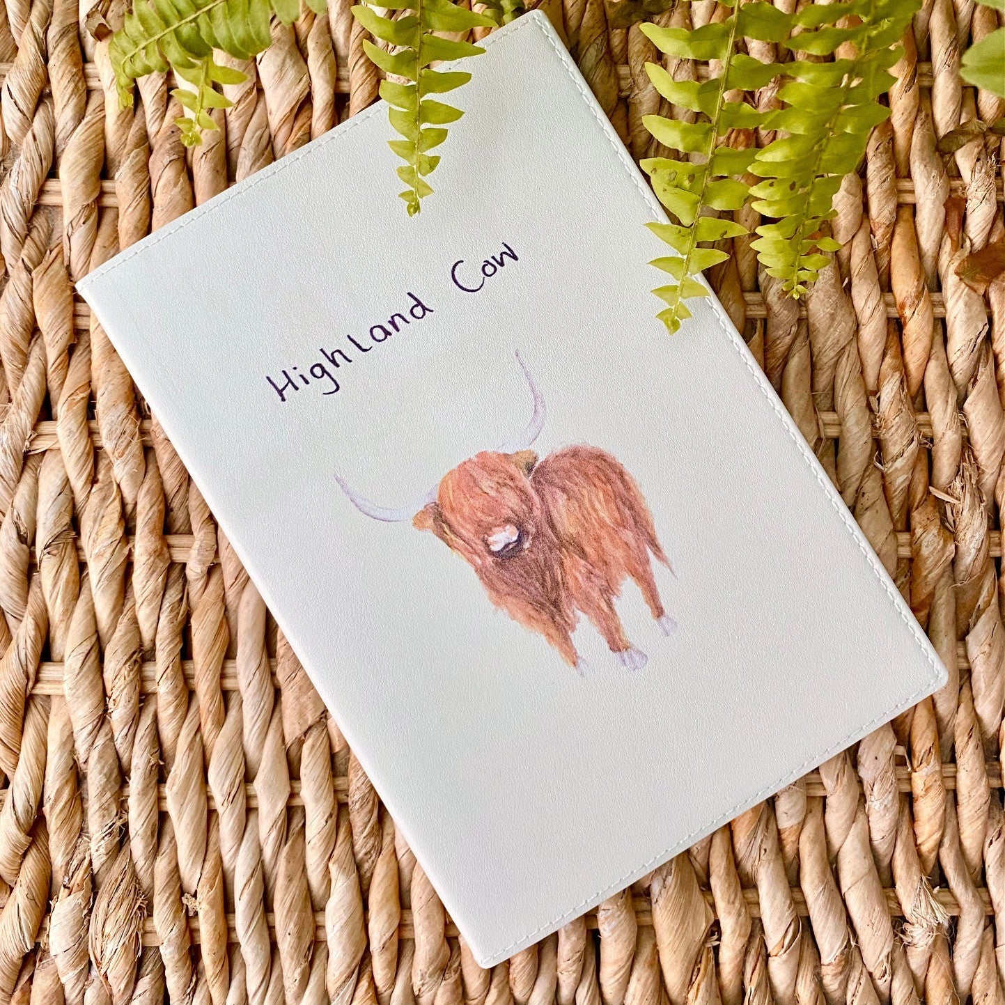 Highland Cow A5 Notebook