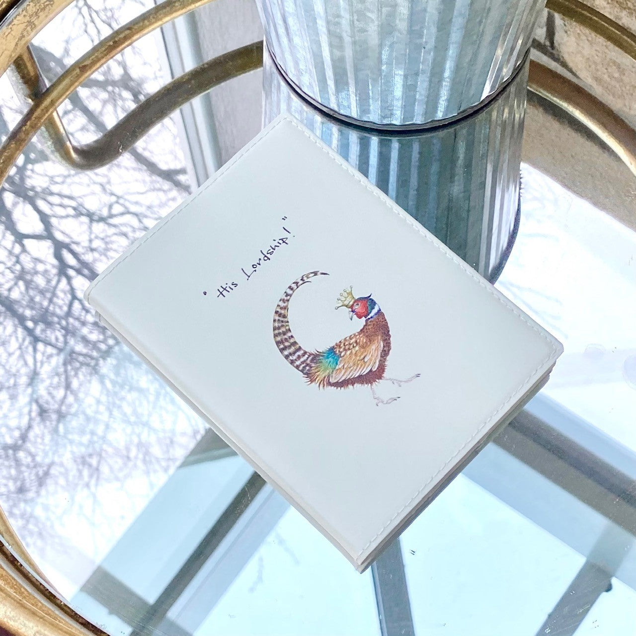 His Lordship Pheasant A6 Notebook