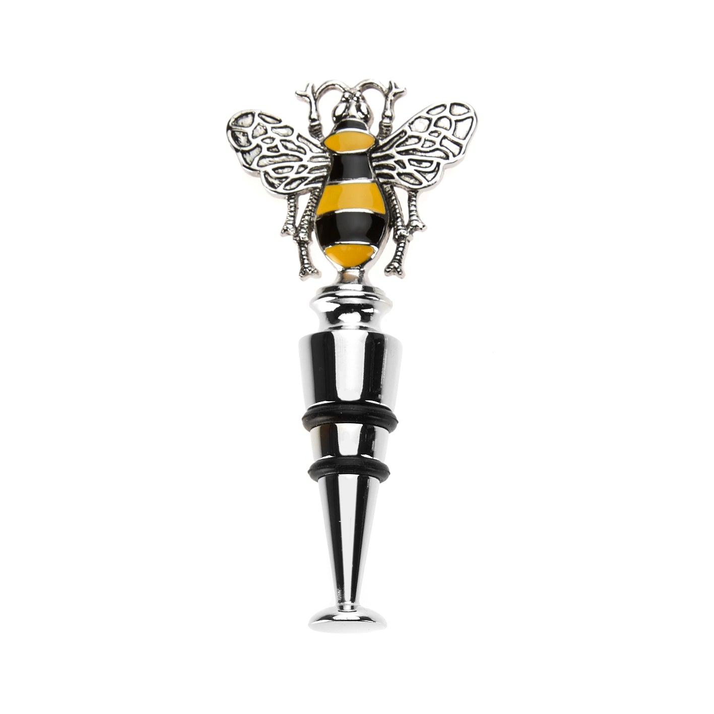 Bee Enamel Bottle Stopper