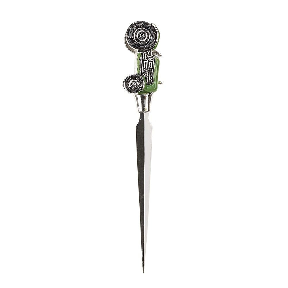 Green Tractor Letter Opener