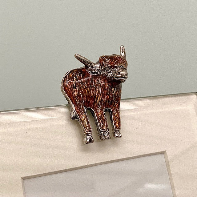 Hochlandkuh-Quadratrahmen