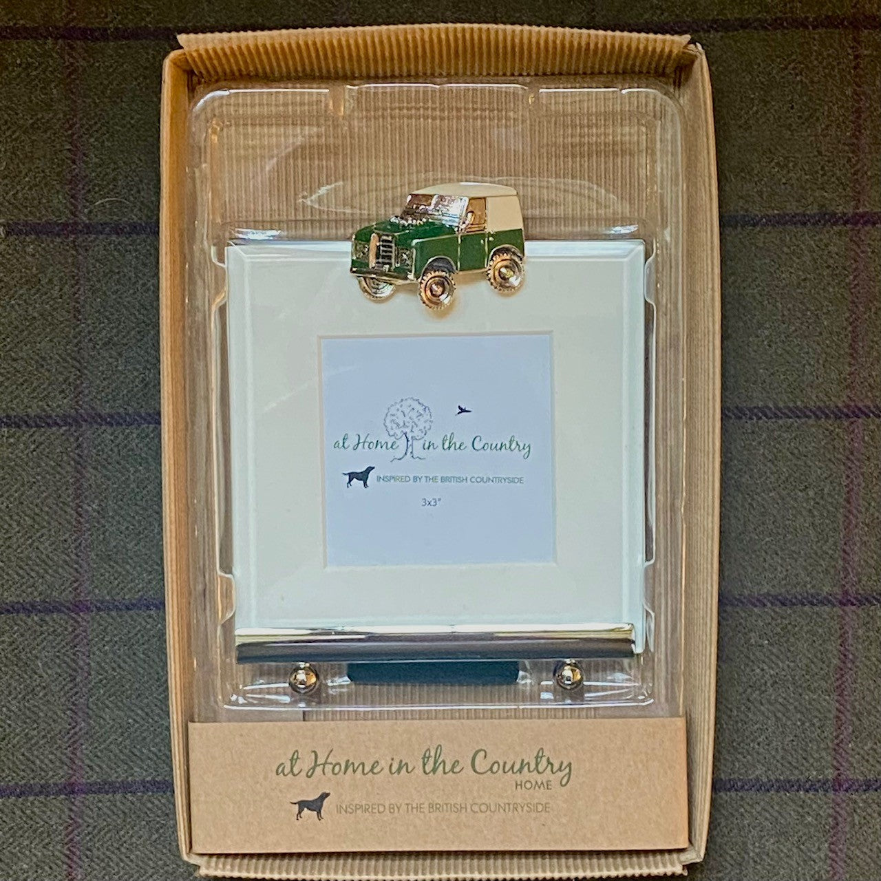 Green Vintage 4 x 4 Rectangle Frame