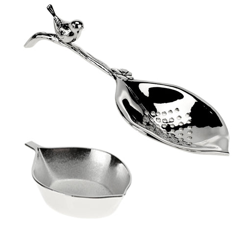 Tea Strainer with Bird